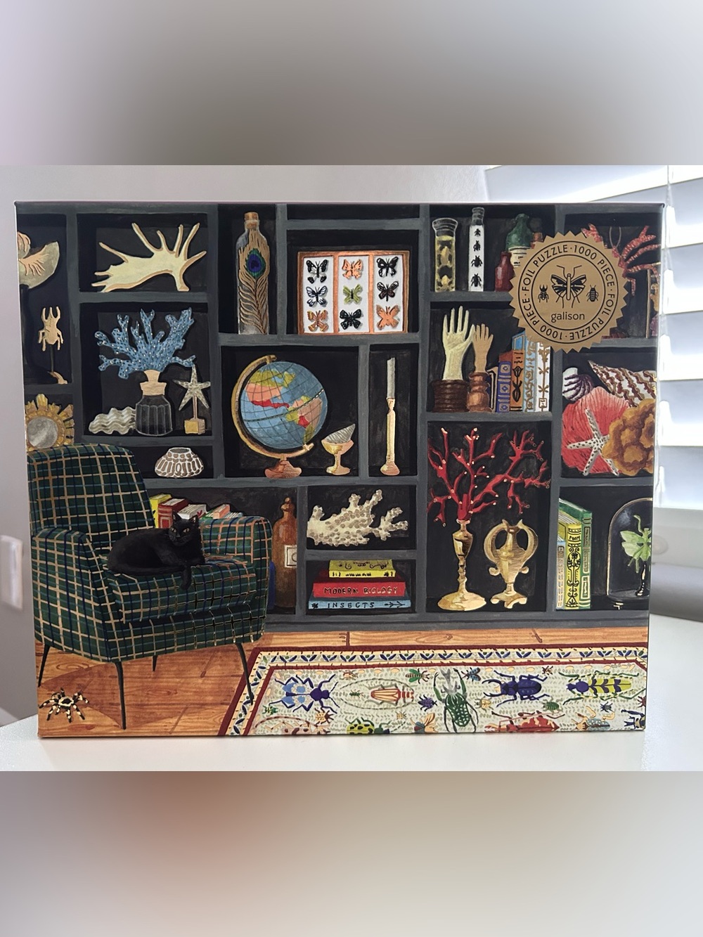 galison Buried Treaures foil 1000 piece Puzzle